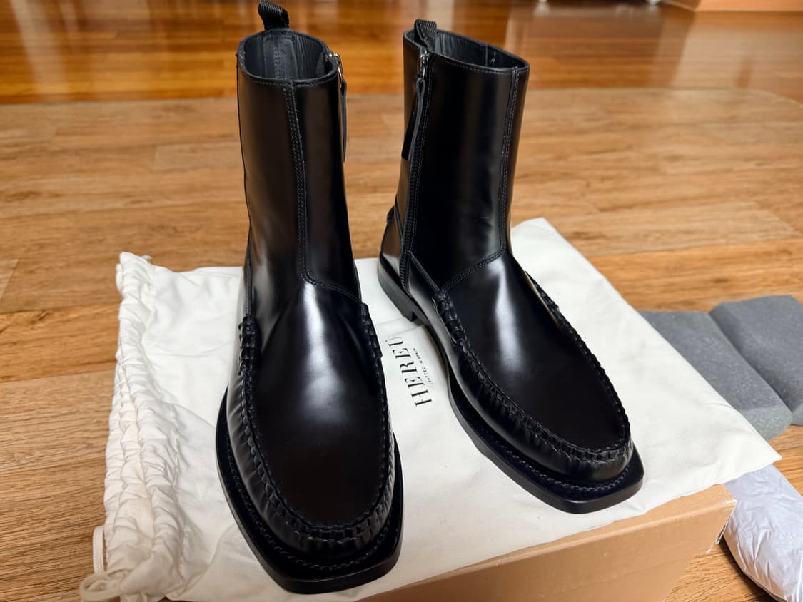 HEREU Black Andreu Boots 상품이미지2