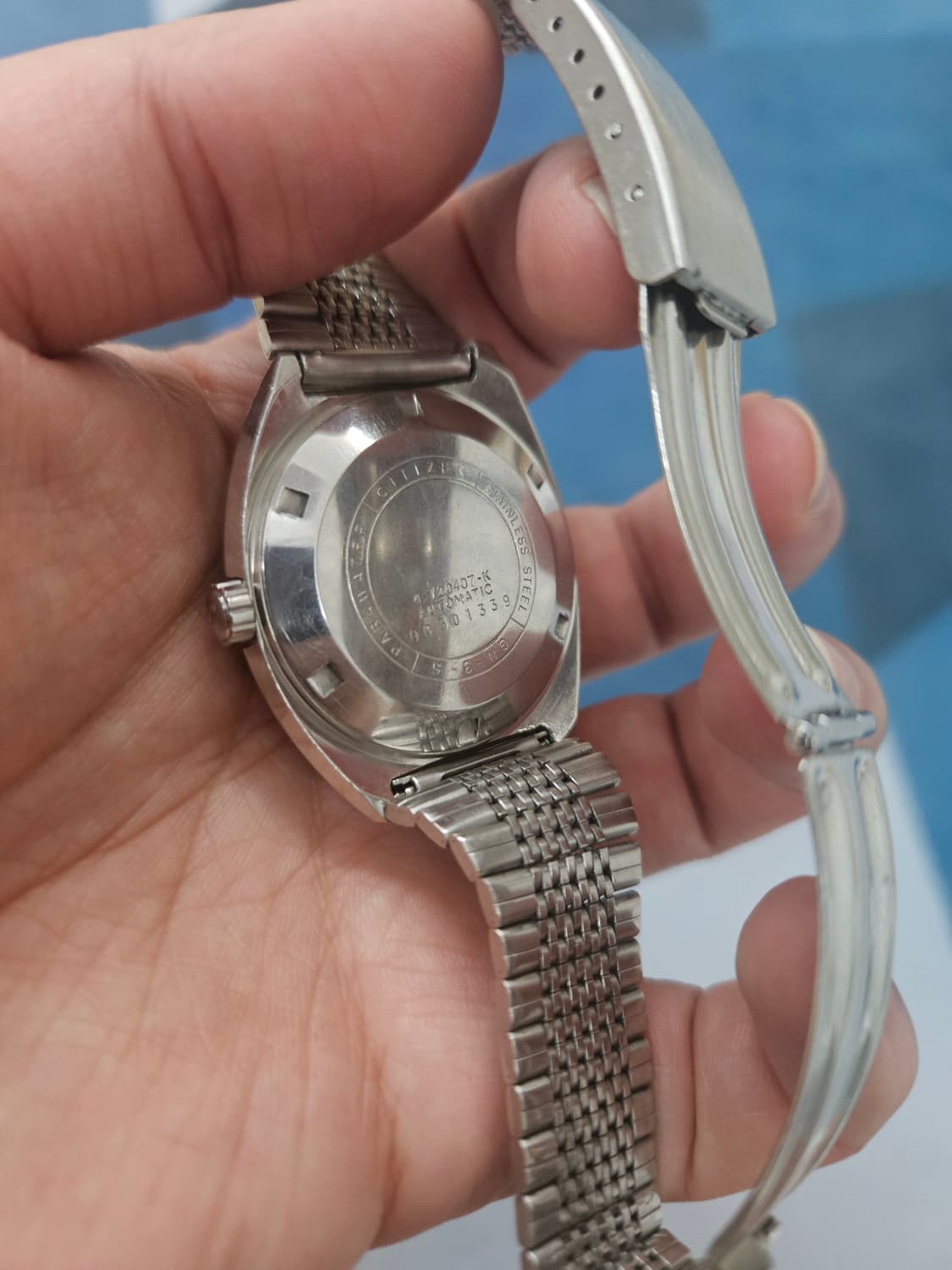 1970s 시티즌 레오파드 수퍼비트 빈티지 시계 상품이미지5