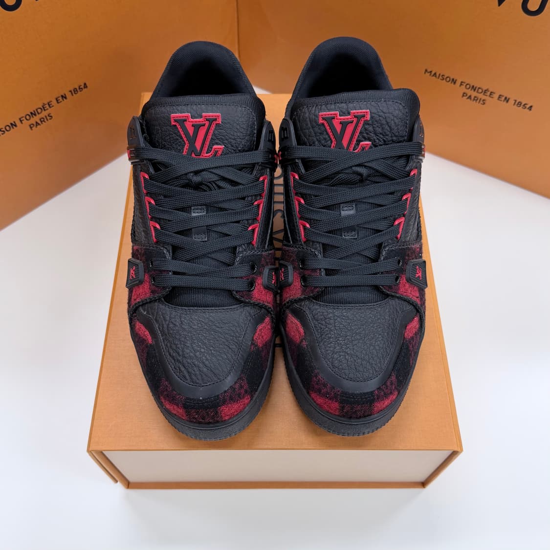 [S급/275] 루이비통 LV 다미에 데님 트레이너 스니커즈 상품이미지6