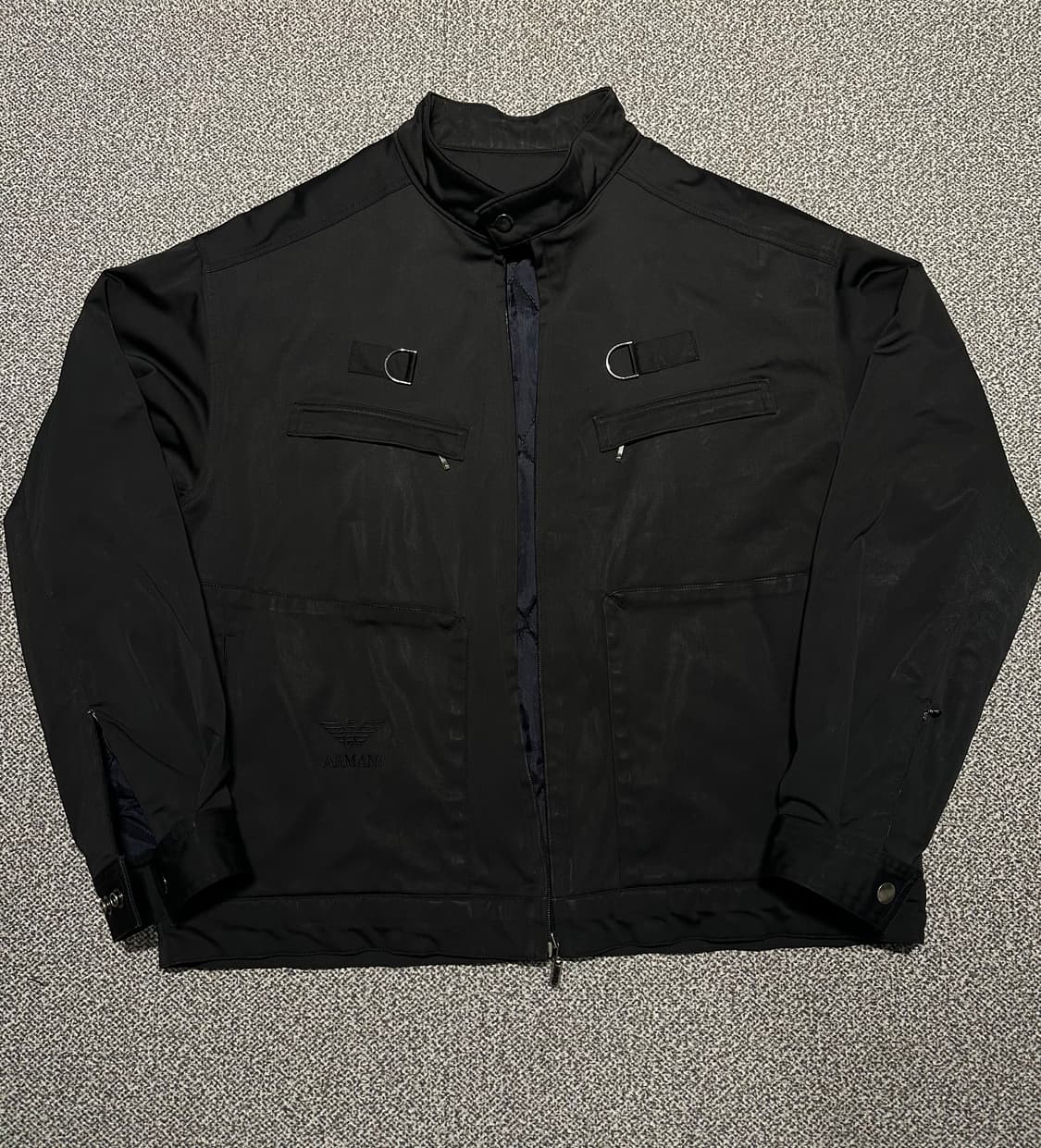 80s GIORGIO ARMANI 라이더 자켓  상품이미지1