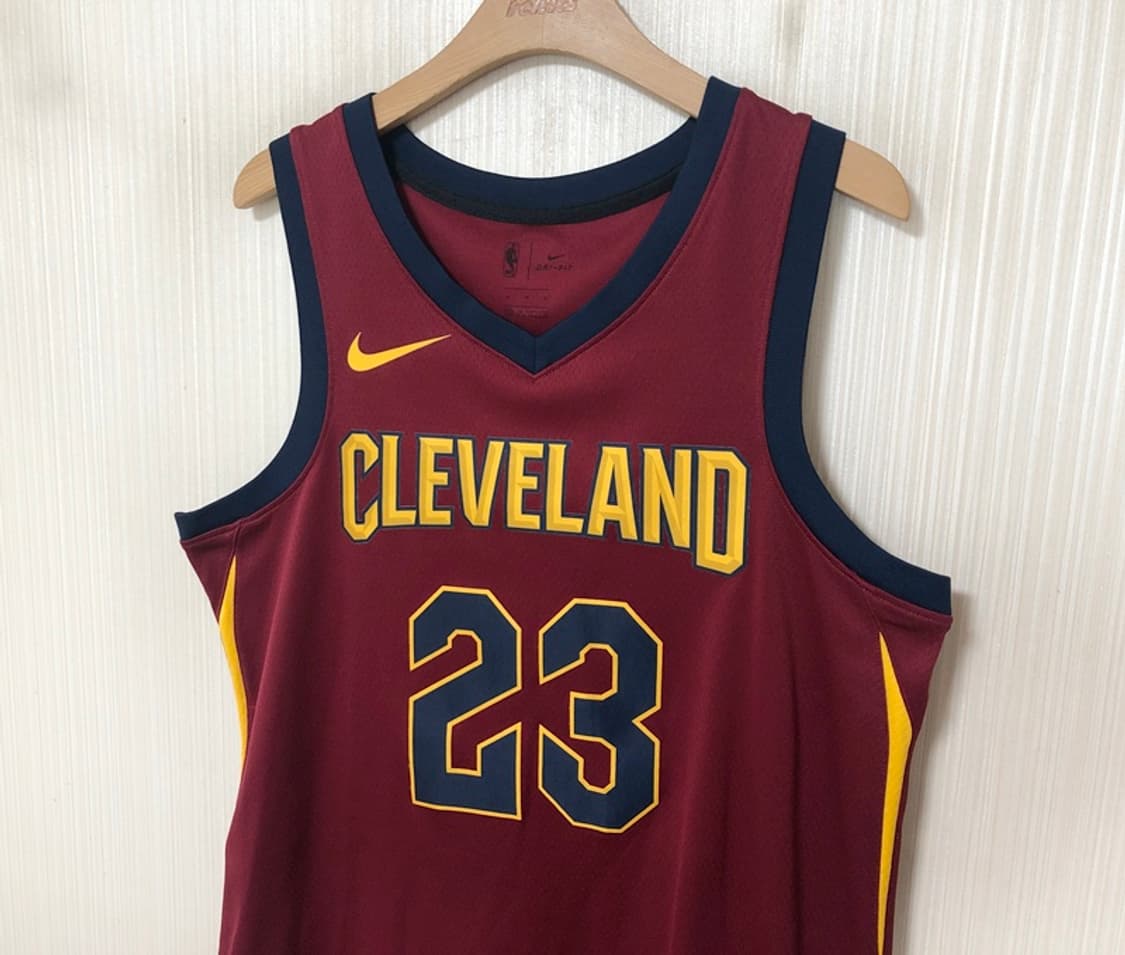 NBA 나이키 클리블랜드캐벌리어스 스윙맨유니폼 M(100) #23  상품이미지6