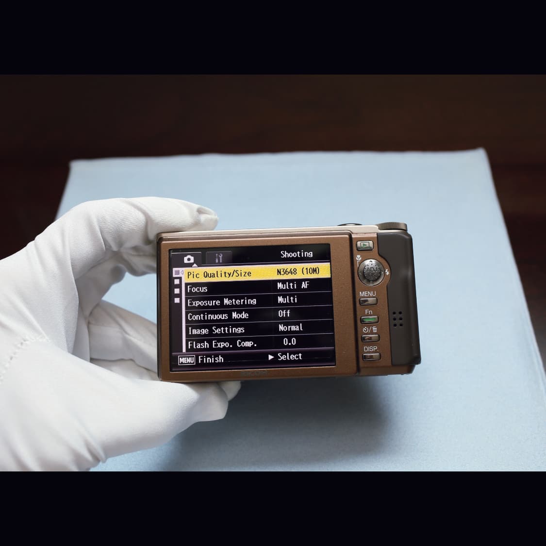 레어 <민트급> 리코 R10 브라운 빈티지 디카 상품이미지7