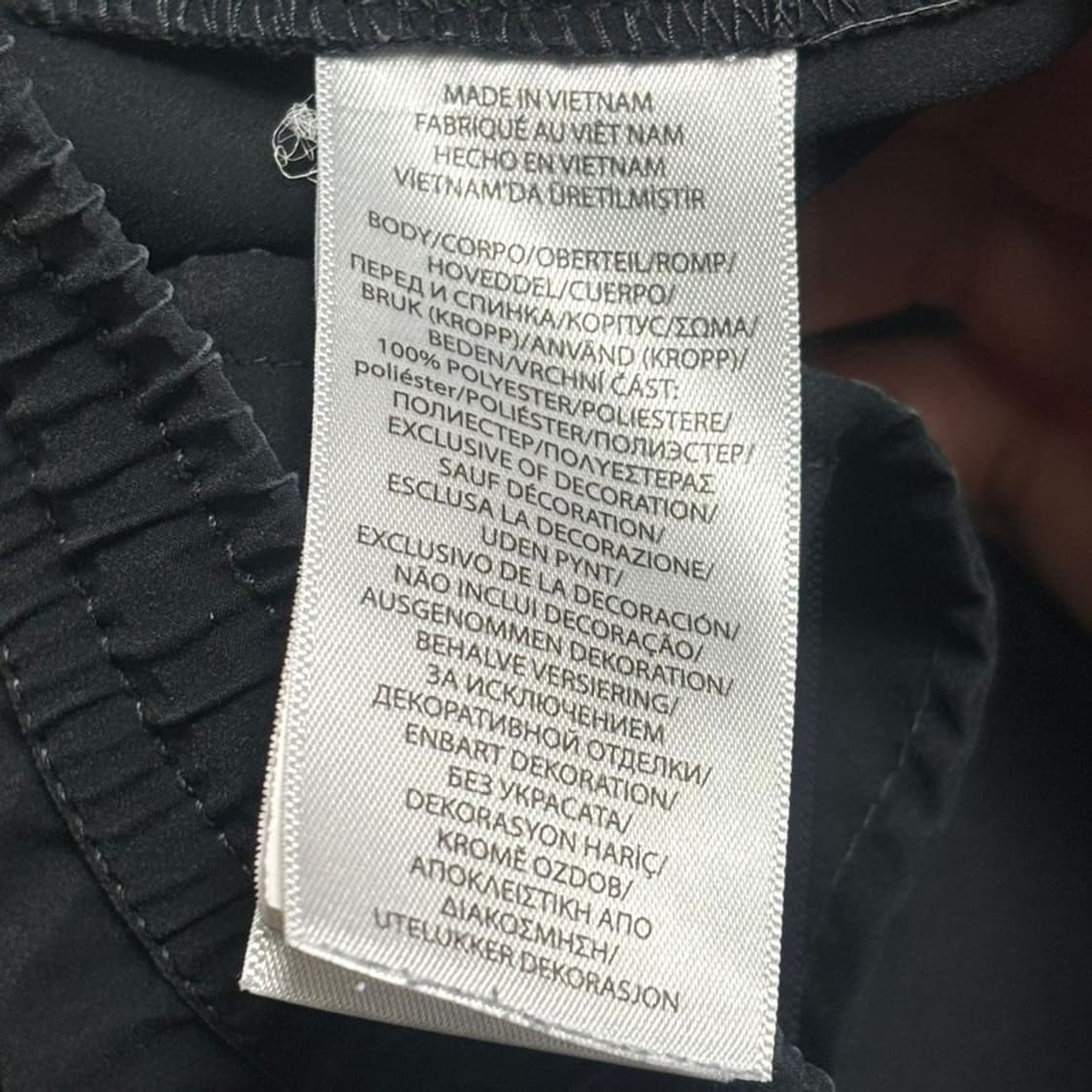 POLO 드로우스트링 팬츠 블랙 L 상품이미지8