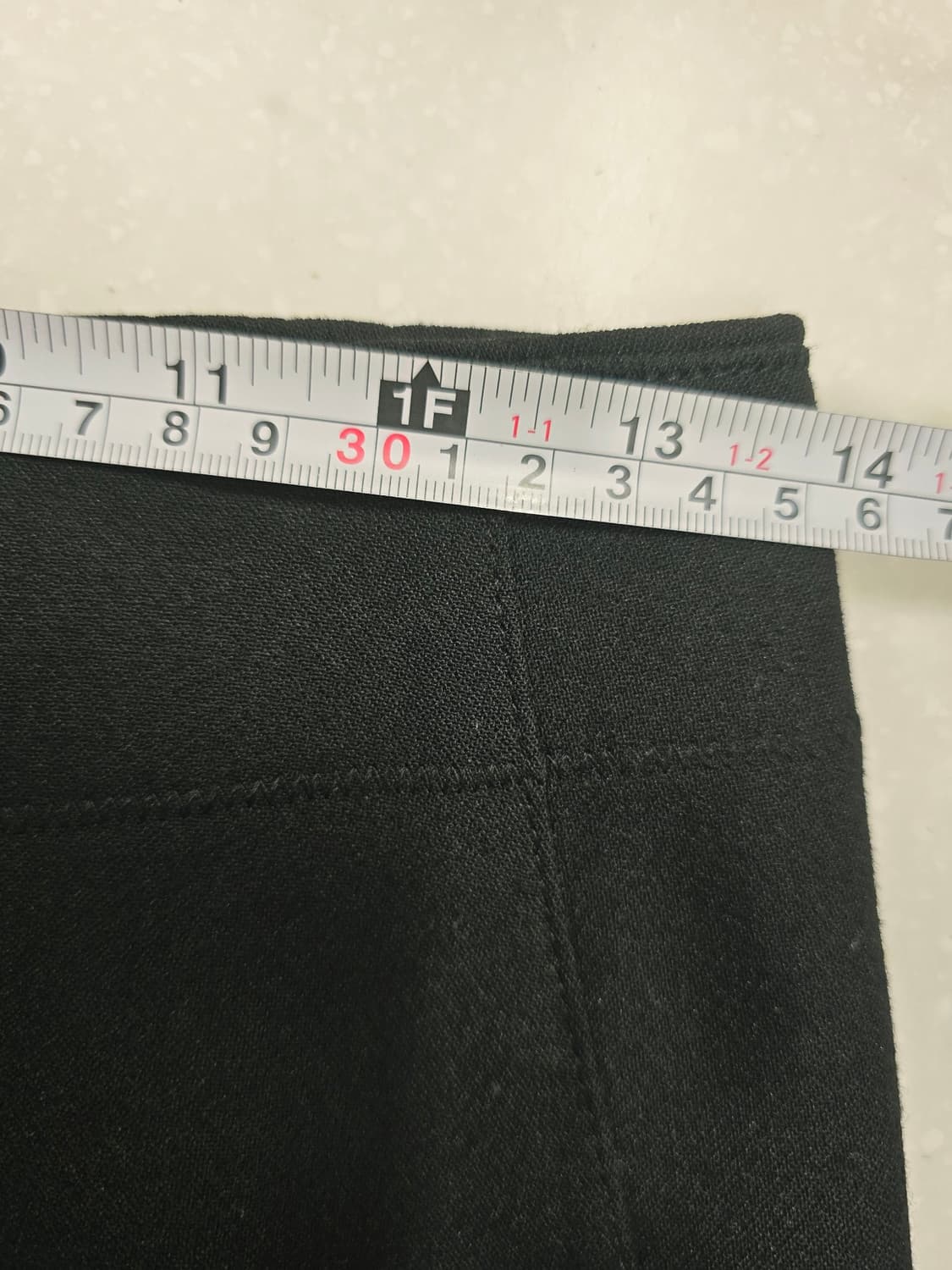 시스템 블랙 H라인 롱 스커트 상품이미지7