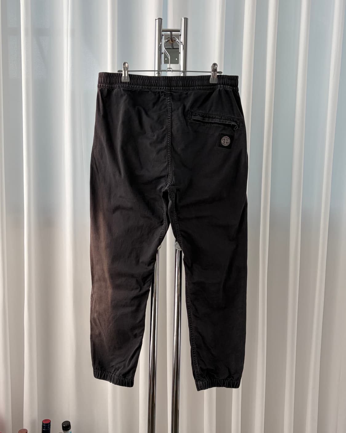 [32인치]스톤아일랜드 로고 밴딩 조거 팬츠 상품이미지2