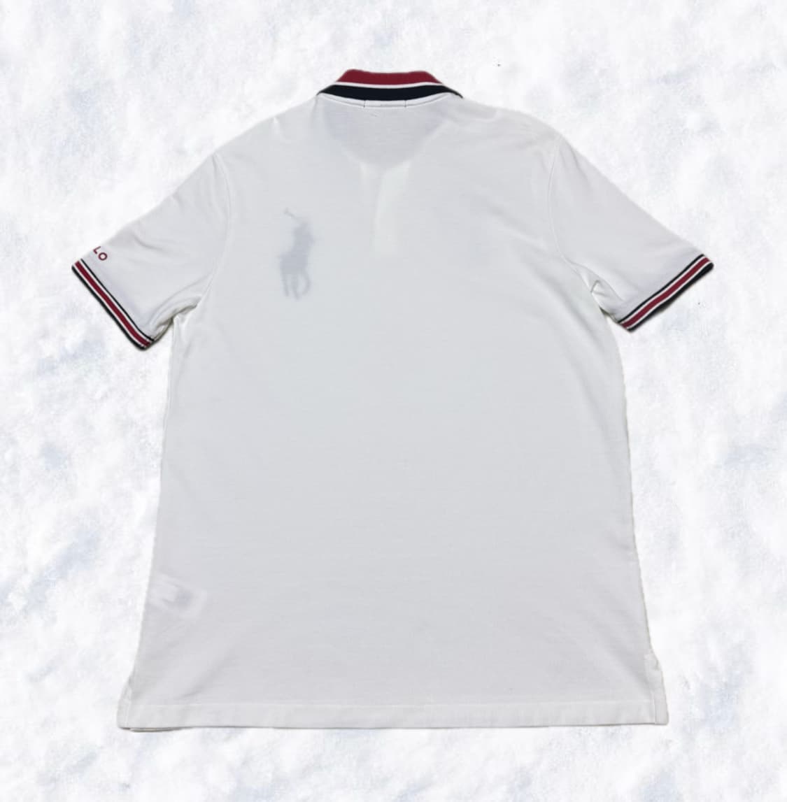 폴로 랄프로렌 빅포니 흰검 반팔 상품이미지2