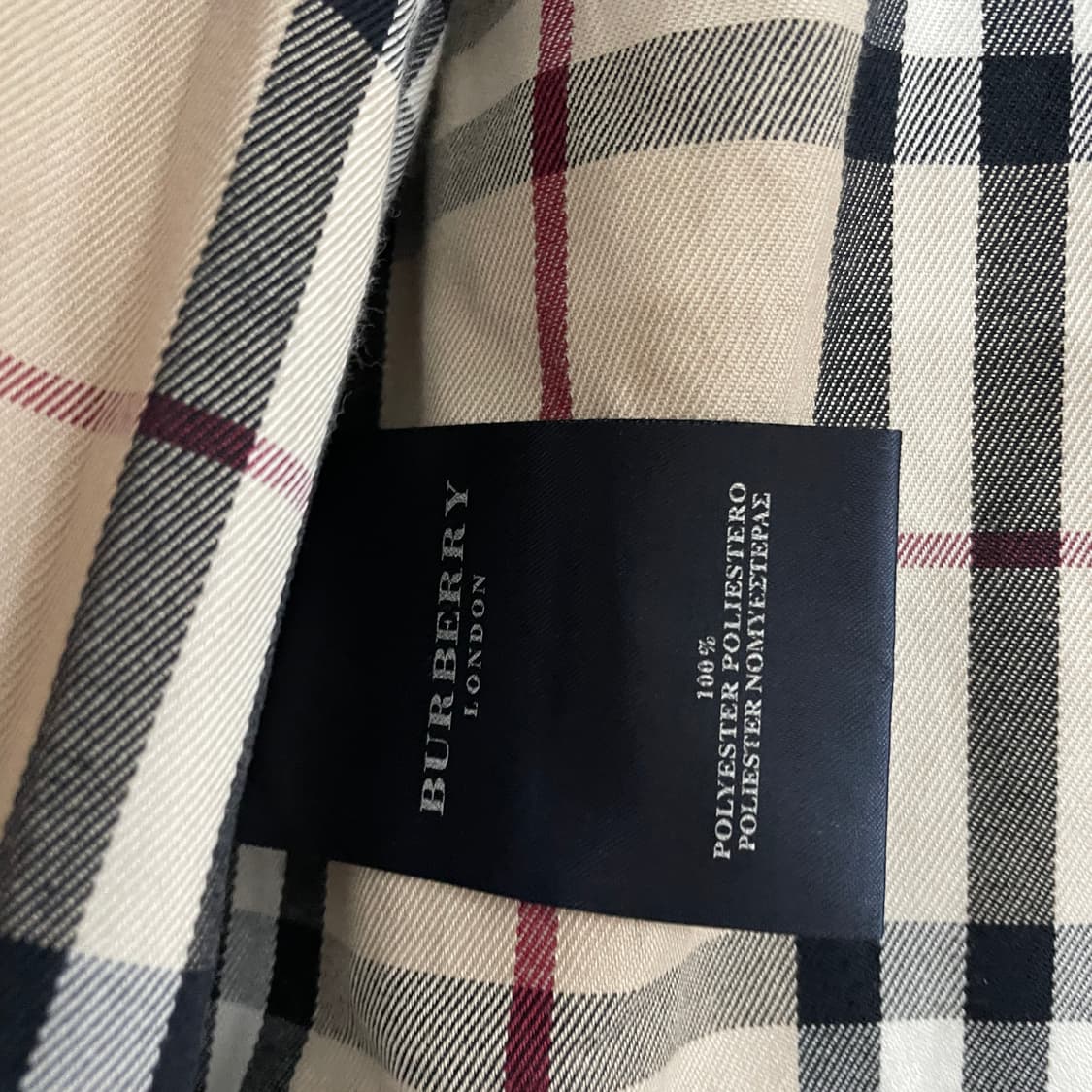 버버리 퀄팅 자켓 블랙 S(W) 상품이미지6