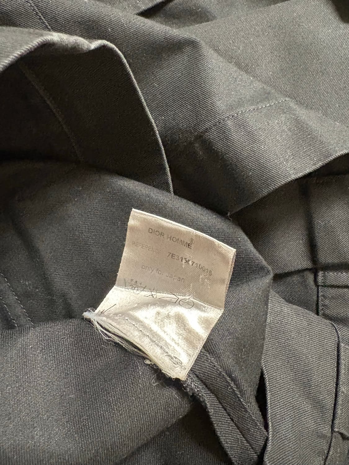 디올 옴므 07SS 사파리 셔츠 상품이미지6