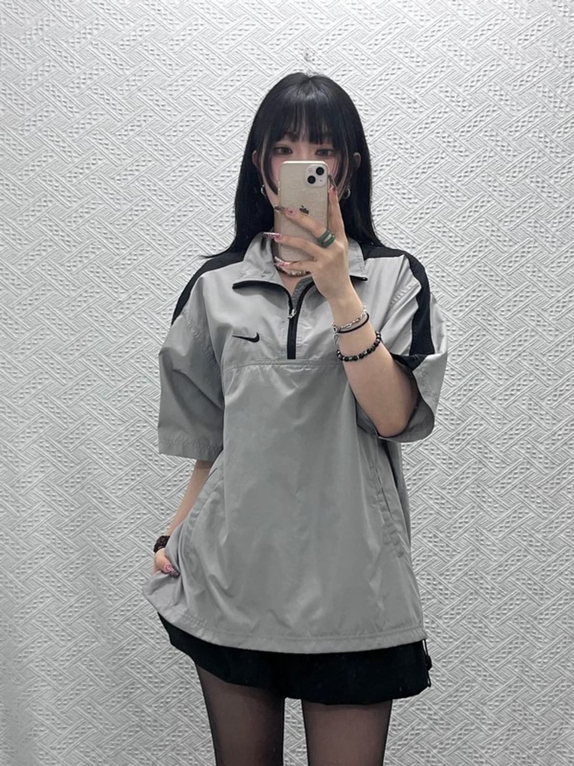 나이키 스트릿 스포티 베스킷볼 아노락 바람막이 L C11816 상품이미지2
