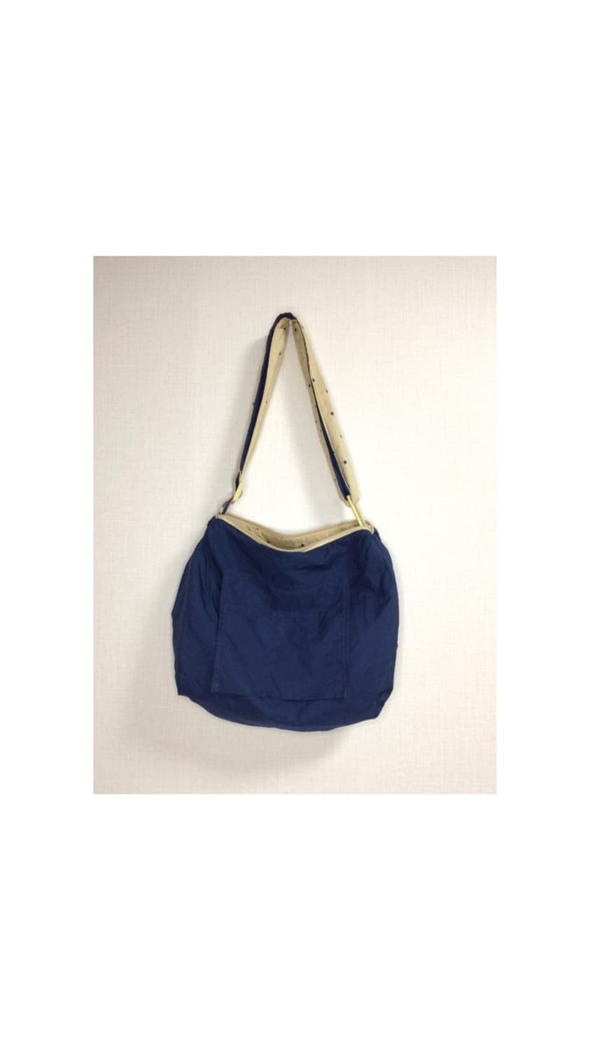 빈티지 베이지 네이비 별 무늬 크로스백 숄더백 상품이미지7