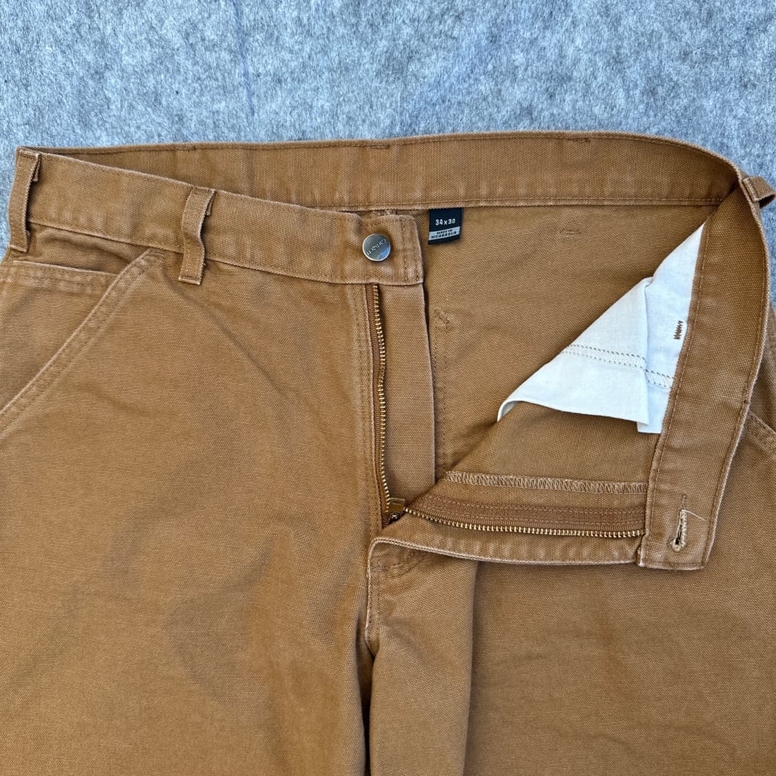 [34x30] 칼하트 B11 BRN 싱글니 워크팬츠 상품이미지5