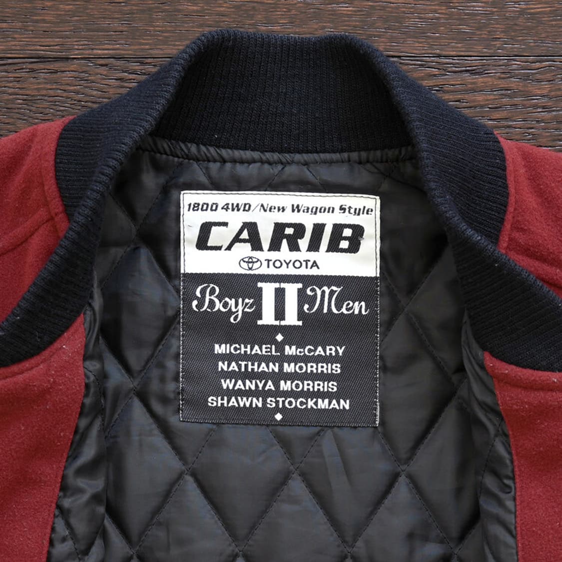 90s Boyz II Men 보이즈투맨 바시티 상품이미지5