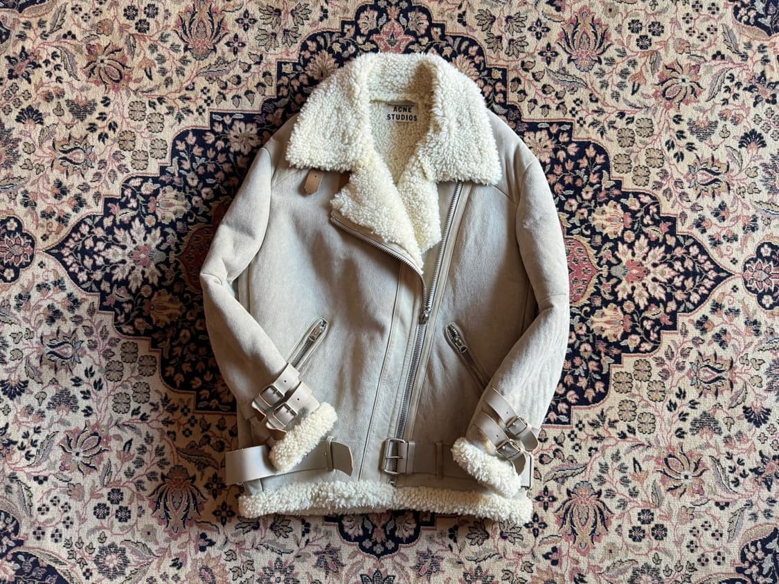 아크네 스튜디오 시어링 스웨이드 자켓 무스탕 55~66 상품이미지1