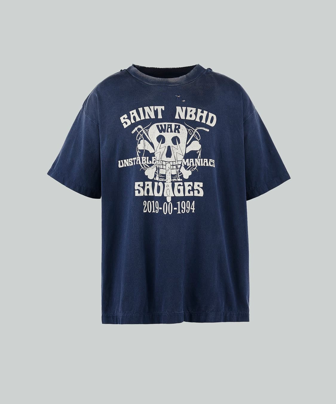 [L]세인트미카엘 x 네이버후드 세인트후드 반팔티셔츠 새상품 상품이미지3