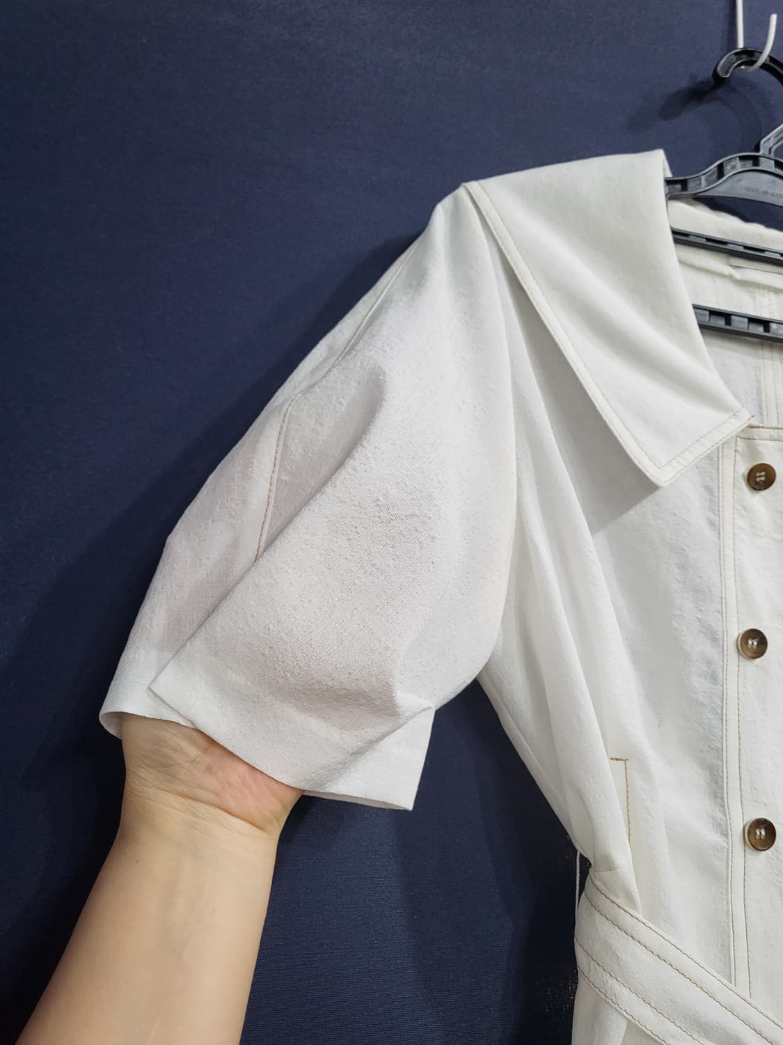 지고트 벨티드 블우스 상품이미지2