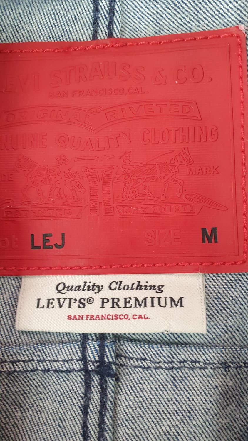 리바이스 LEJ 데님 트러커 자켓 레드라벨 상품이미지6