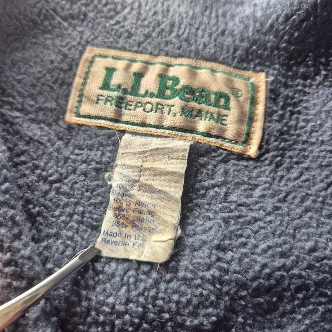 90s us made 엘엘빈 자켓 상품이미지3