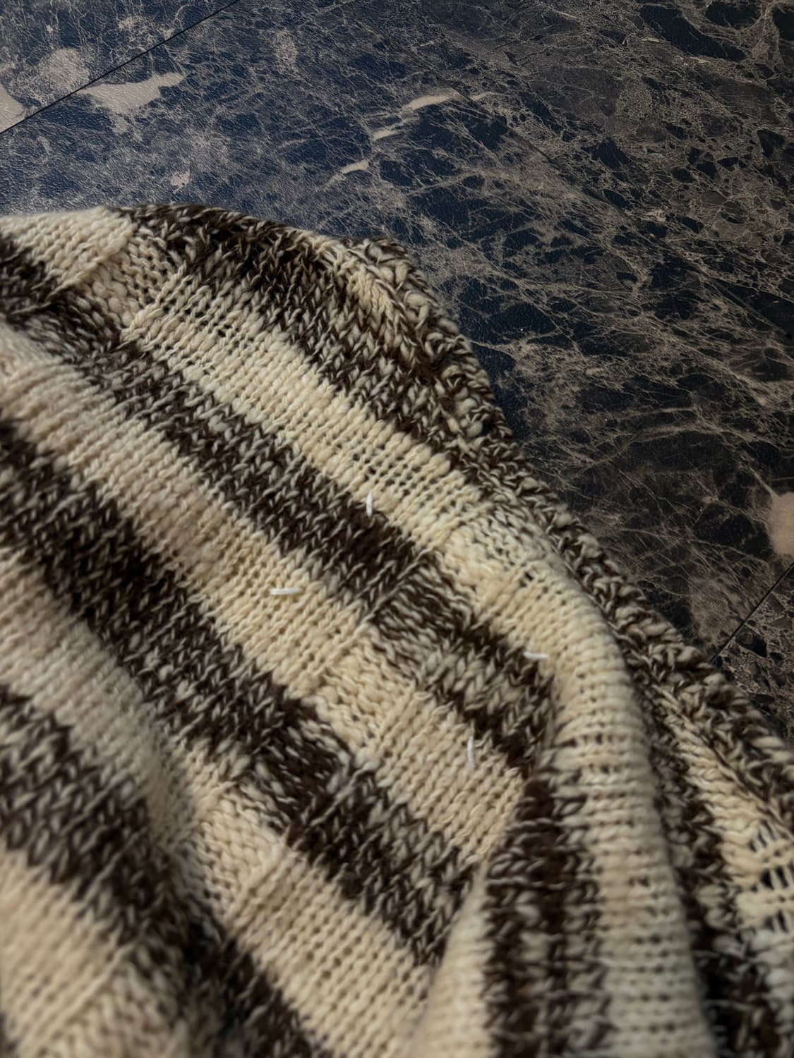 00s maison margiela stripe knit 상품이미지4