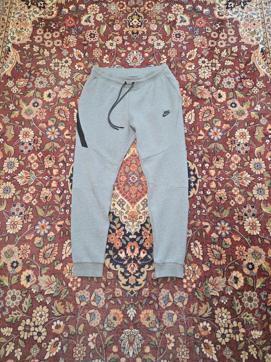 [M] 나이키 테크 플리스 조거 팬츠 그레이  상품이미지1