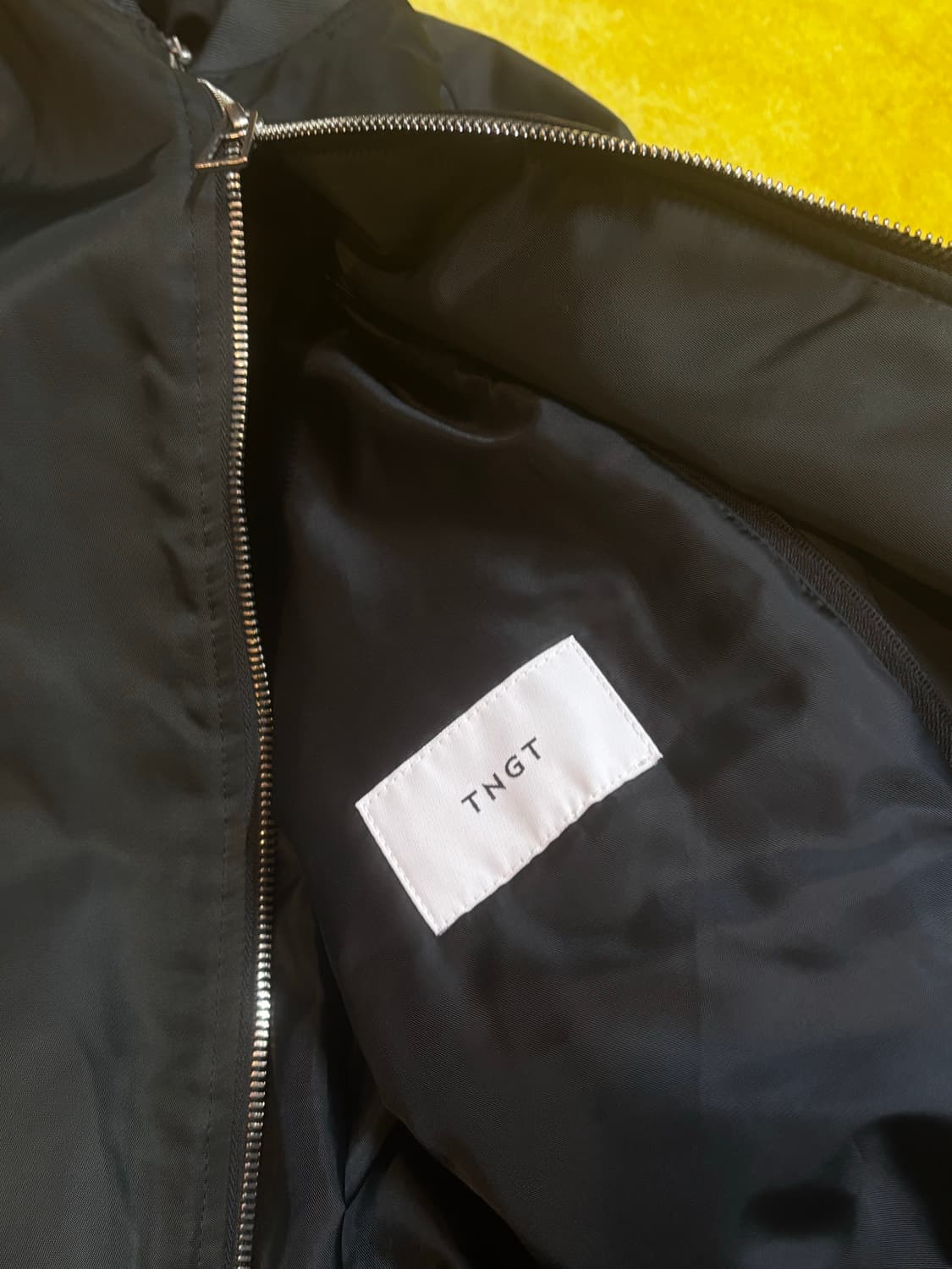 TNGT 후드 레이어드 MA-1 블루종/다크 그레이 상품이미지9