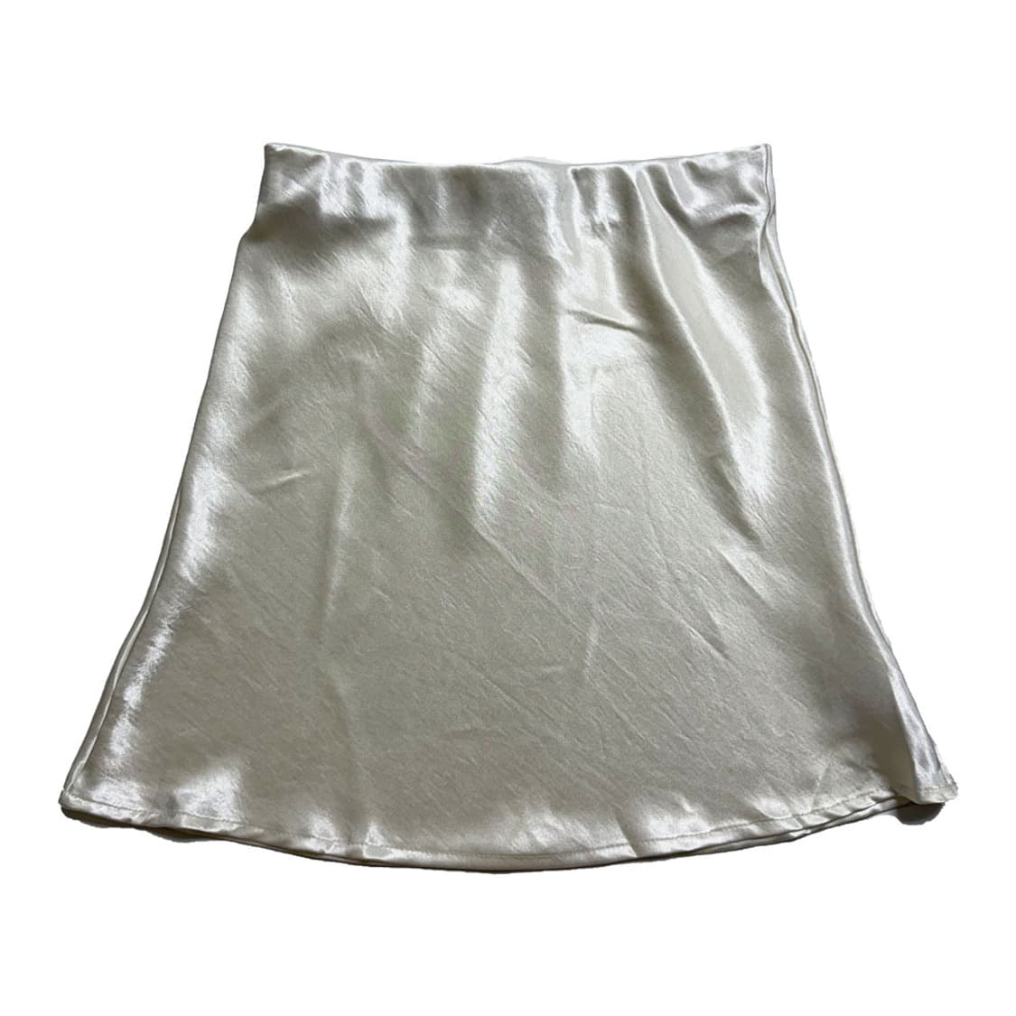 새상품 여자 실크 플레어 스커트 상품이미지1