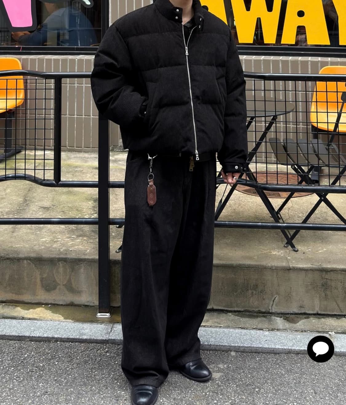 키뮤어 코듀로이 구스 패딩 XL 정품 상품이미지4