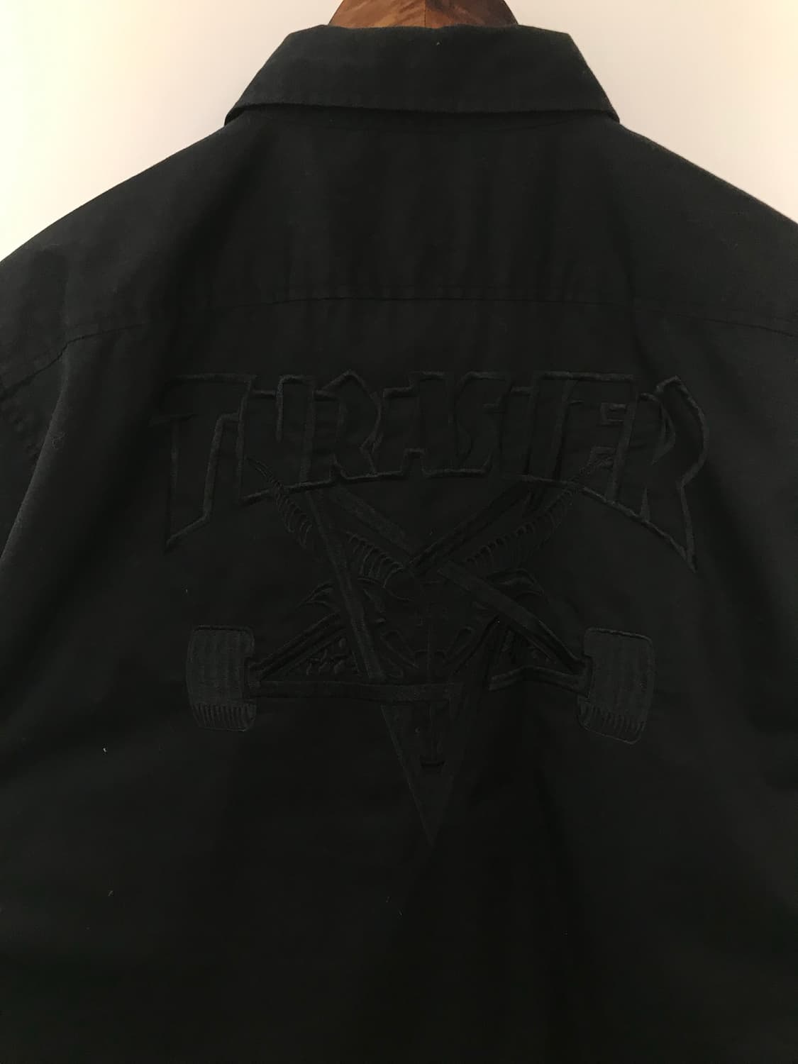 디키즈 트레셔 백로고 블랙 반팔 셔츠 상품이미지5