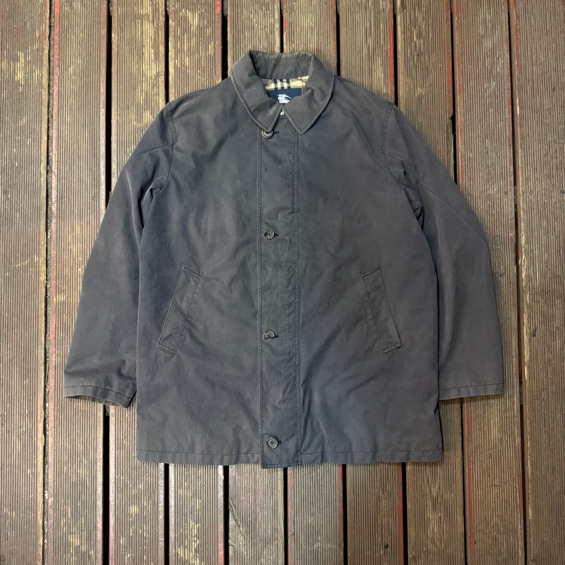 버버리 차콜 블루종 자켓 상품이미지1