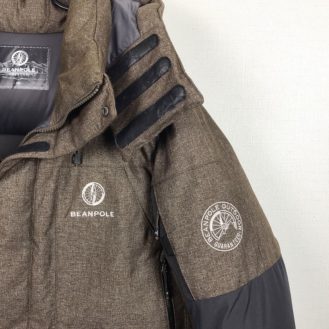 빈폴아웃도어 사파리 야상 덕다운 패딩 점퍼 남성105 상품이미지4