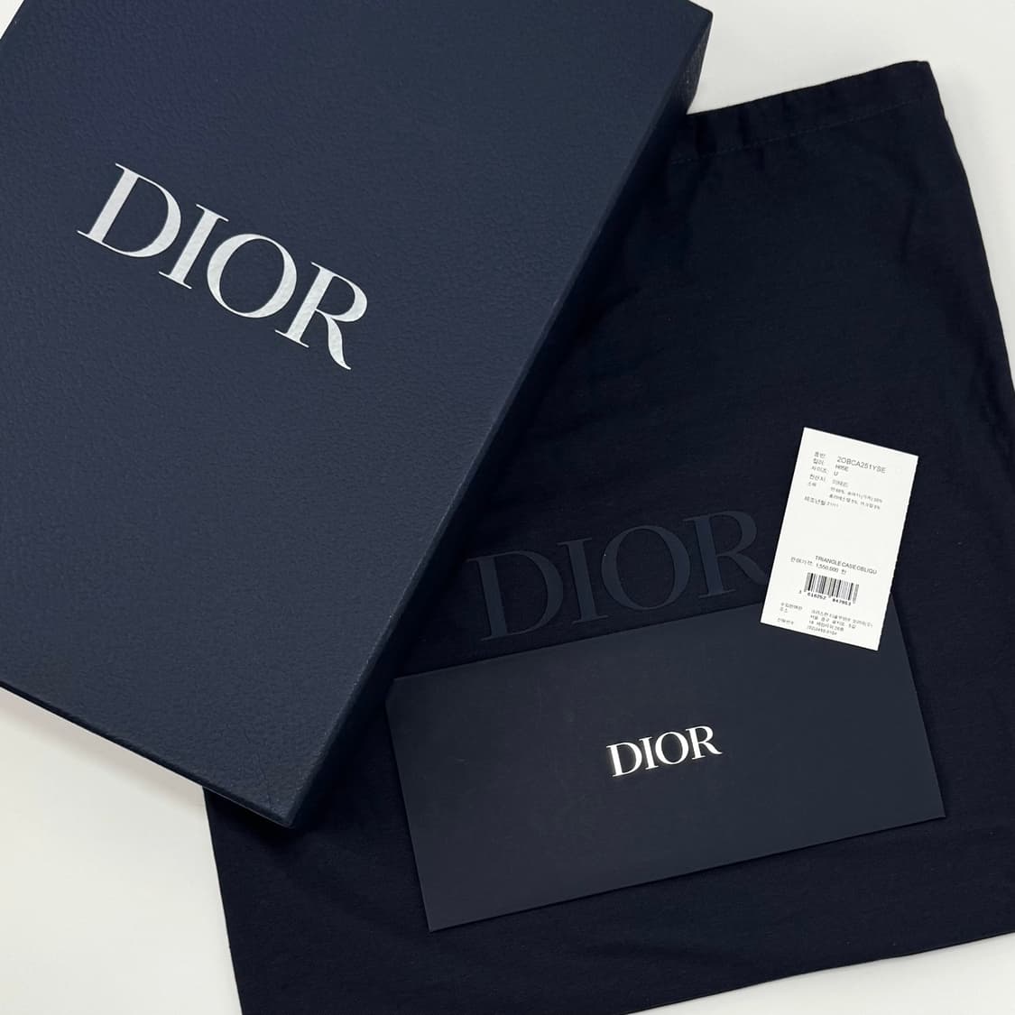 디올 오블리크 자카드 스트랩 클러치백 (2OBCA251YSE) 상품이미지10