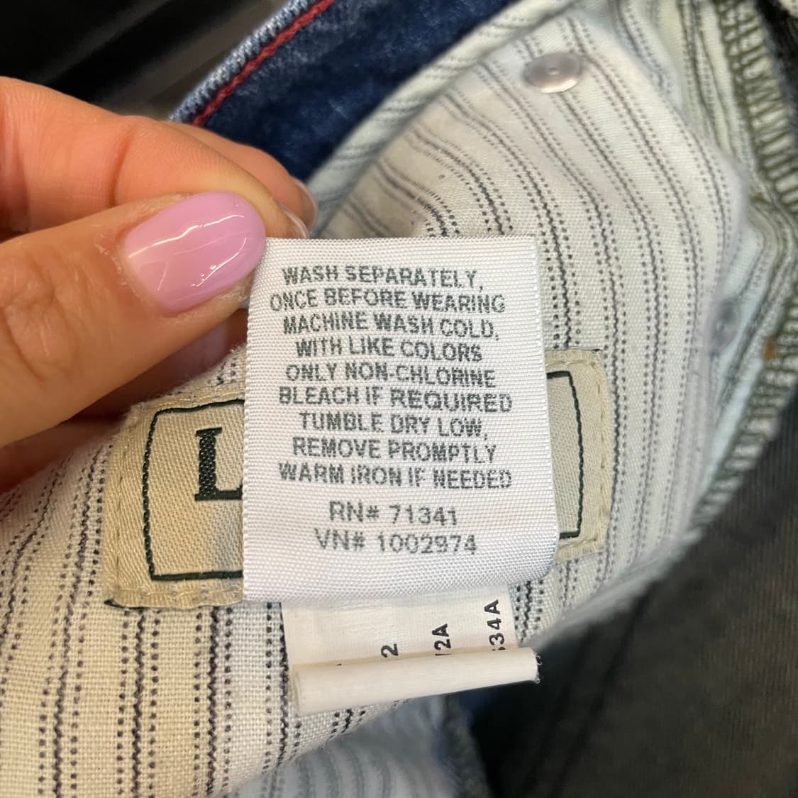 (34) 엘엘빈 워싱 데님 팬츠 상품이미지7