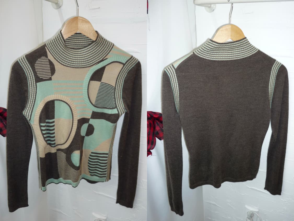 Hole patch knit 상품이미지5