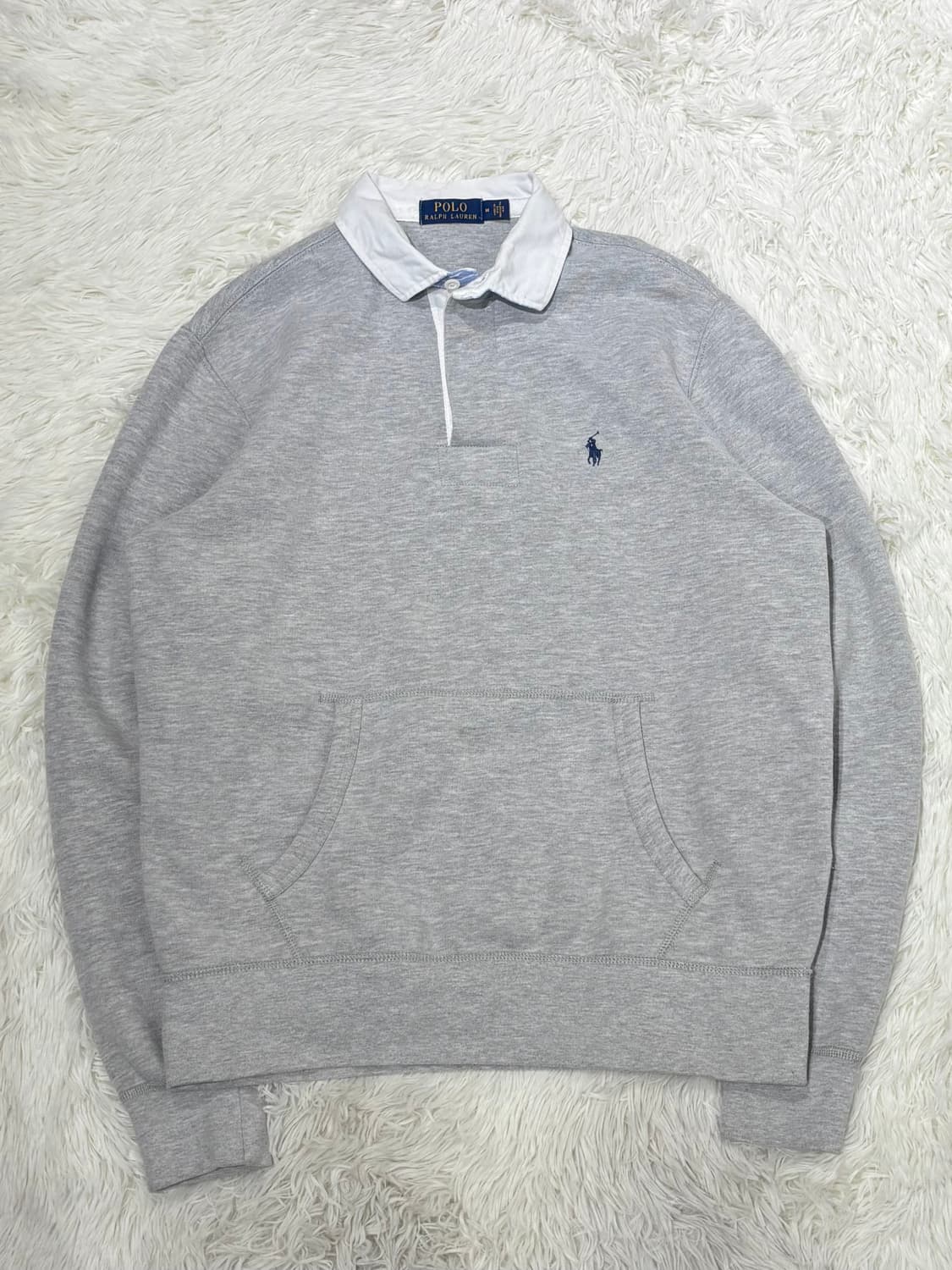 폴로랄프로렌 네이비포니 그레이 럭비티 상품이미지3