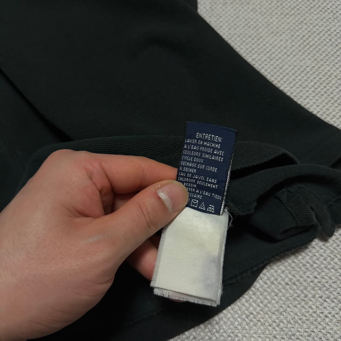 랄프로렌 블랙 슬림핏 반팔 폴로티 상품이미지5