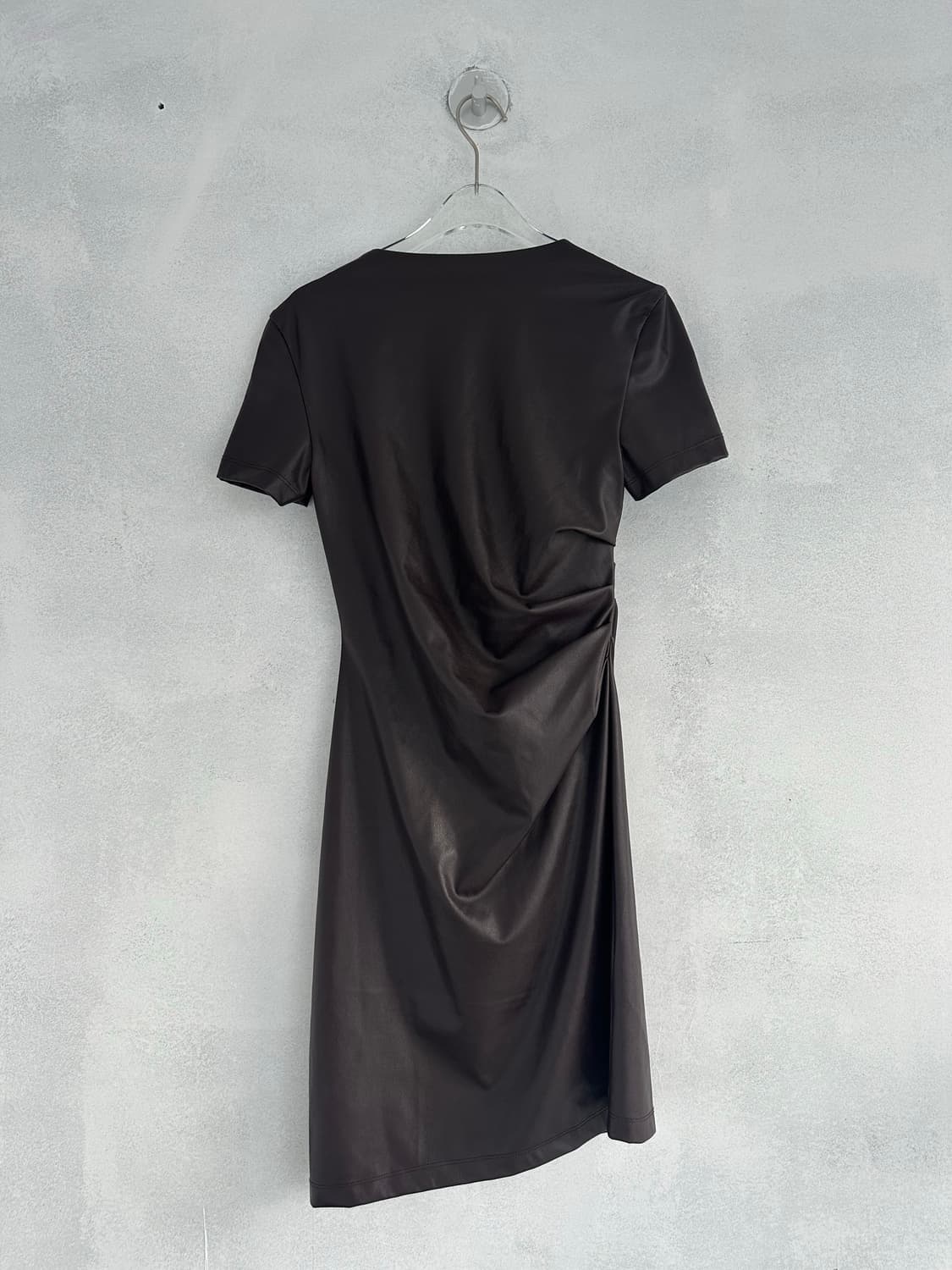 Helmut Lang Faux Leather Dress 상품이미지4