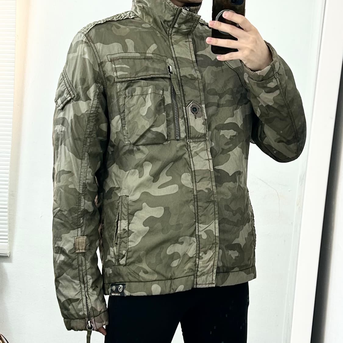 지스타로우 테크니컬 카모 점퍼 상품이미지1