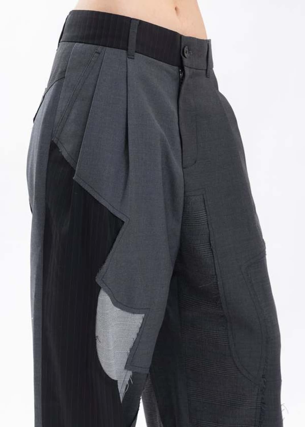 펑첸왕 패치워크 트라우저 상품이미지3