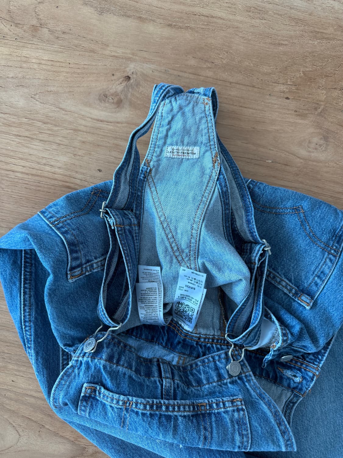 리바이스 오버롤 데님 청바지 상품이미지4