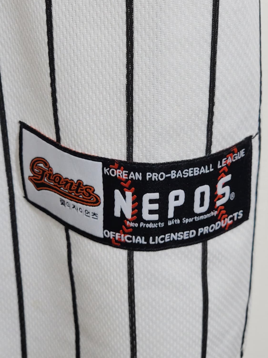 (100) 롯데자이언츠 야구져지 반팔 황재균 마킹 유니폼  상품이미지5