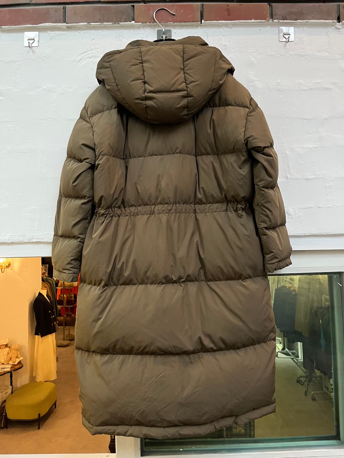 Urban Research 덕다운 롱패딩 카키 Free 상품이미지9