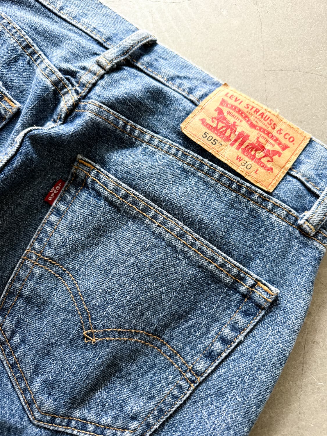 Levi's 505 Denim Shorts 상품이미지4