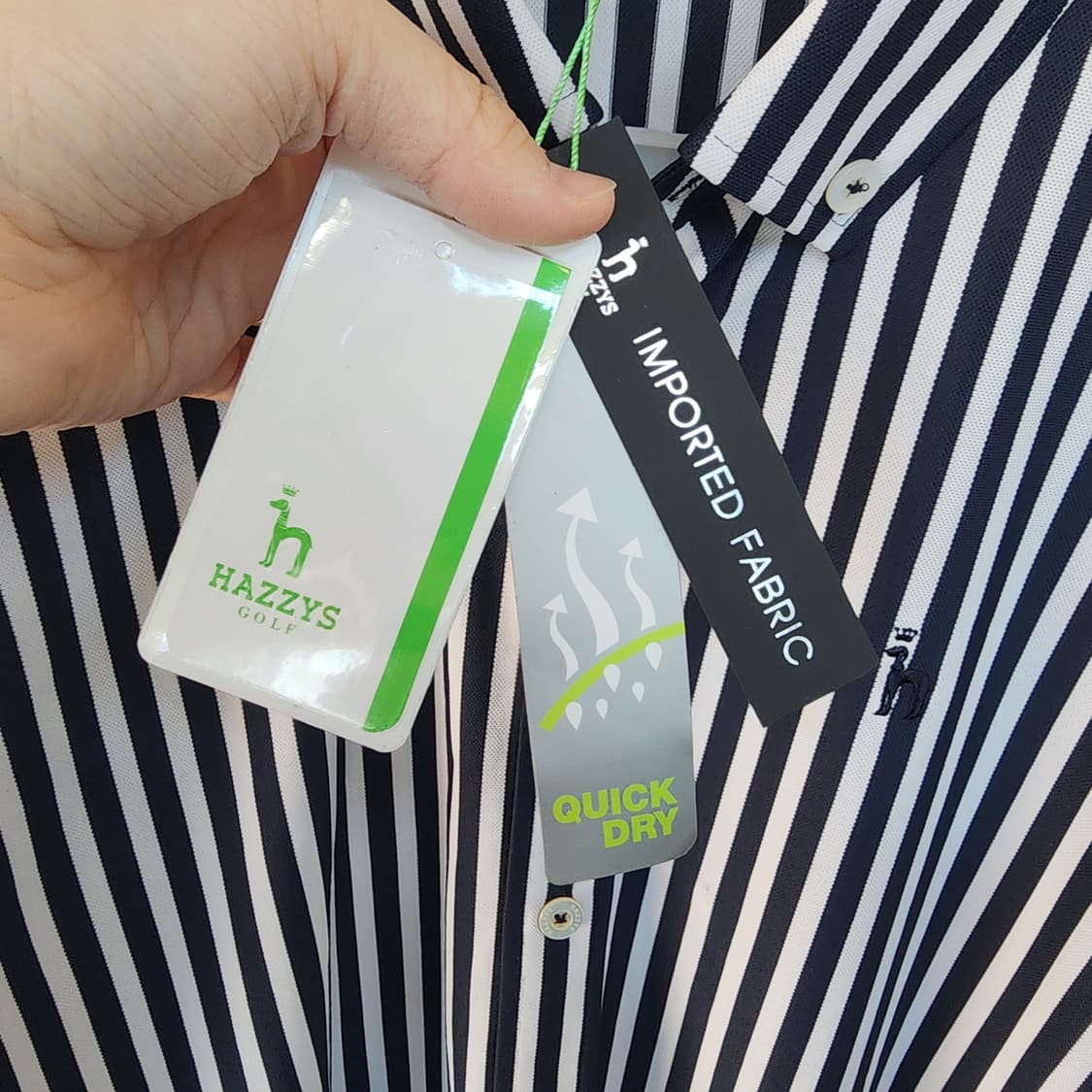 HAZZYS 헤지스 스트라이프 셔츠 상품이미지4