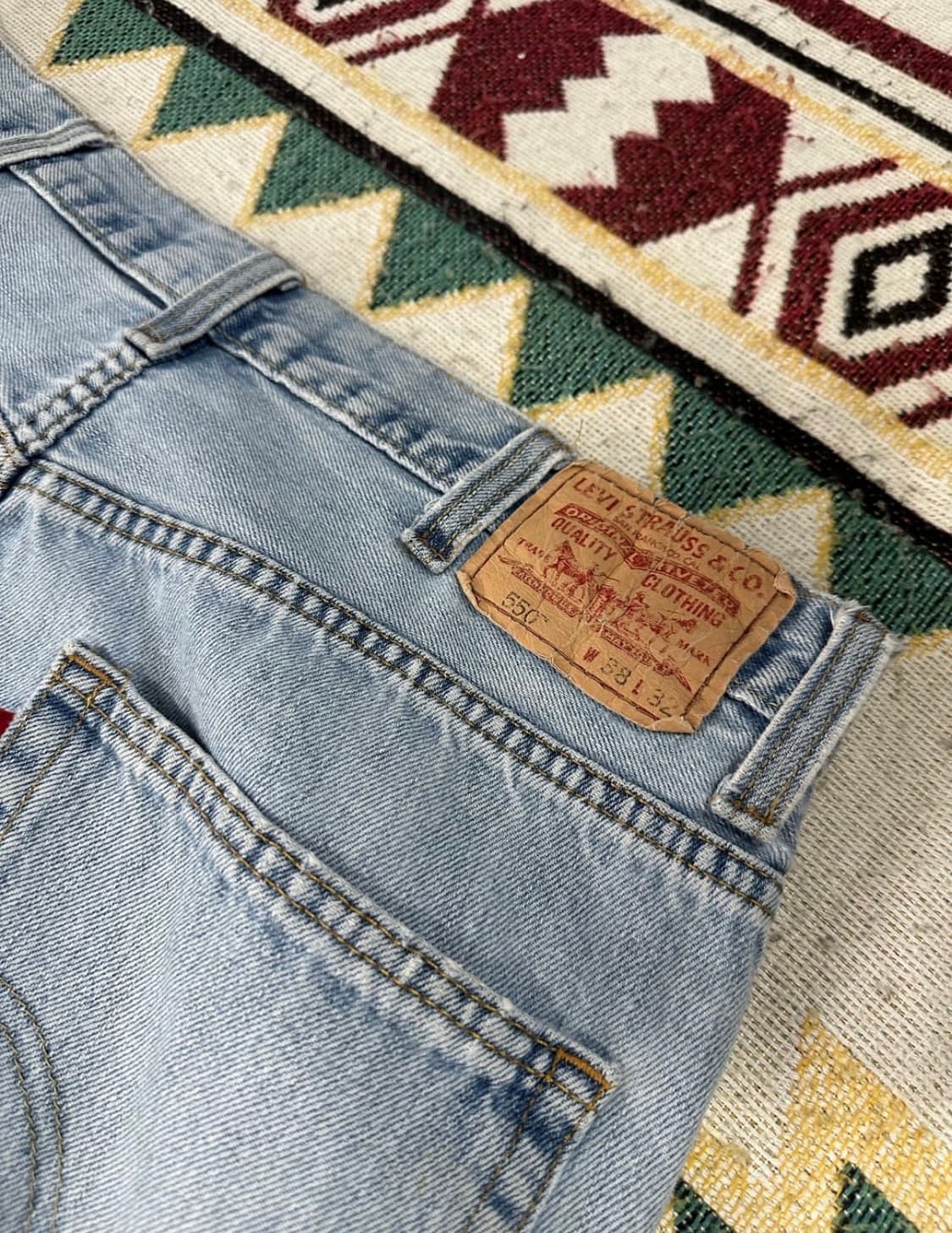Levis 550 연청 상품이미지4