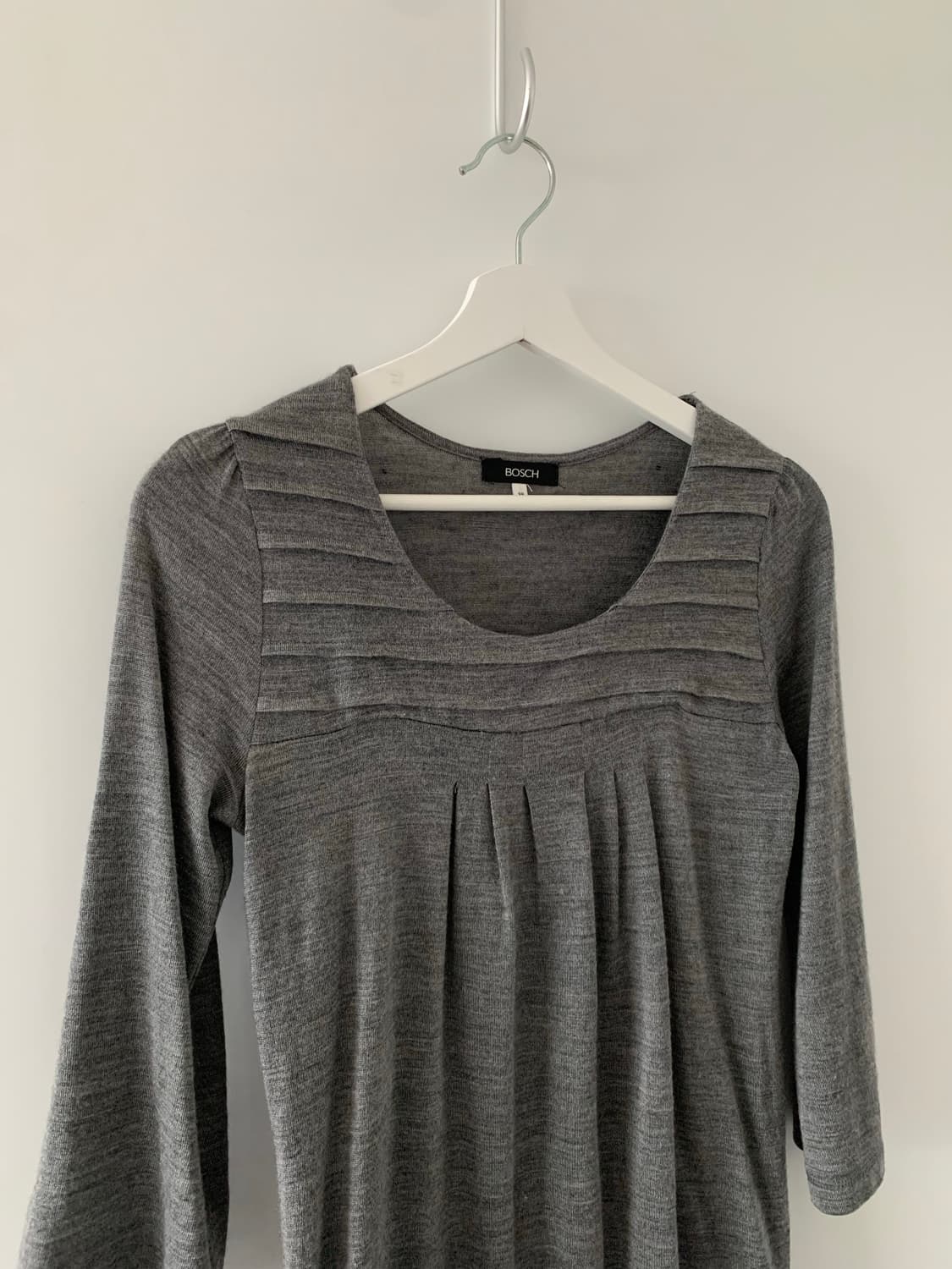 그레이 셔링 슬리브 상품이미지2