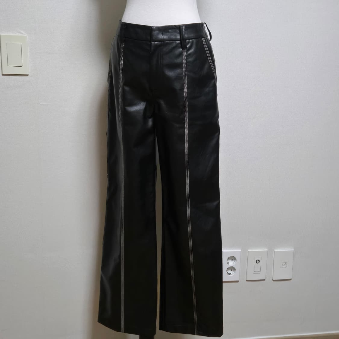마뗑킴 2021 레더 팬츠  상품이미지1
