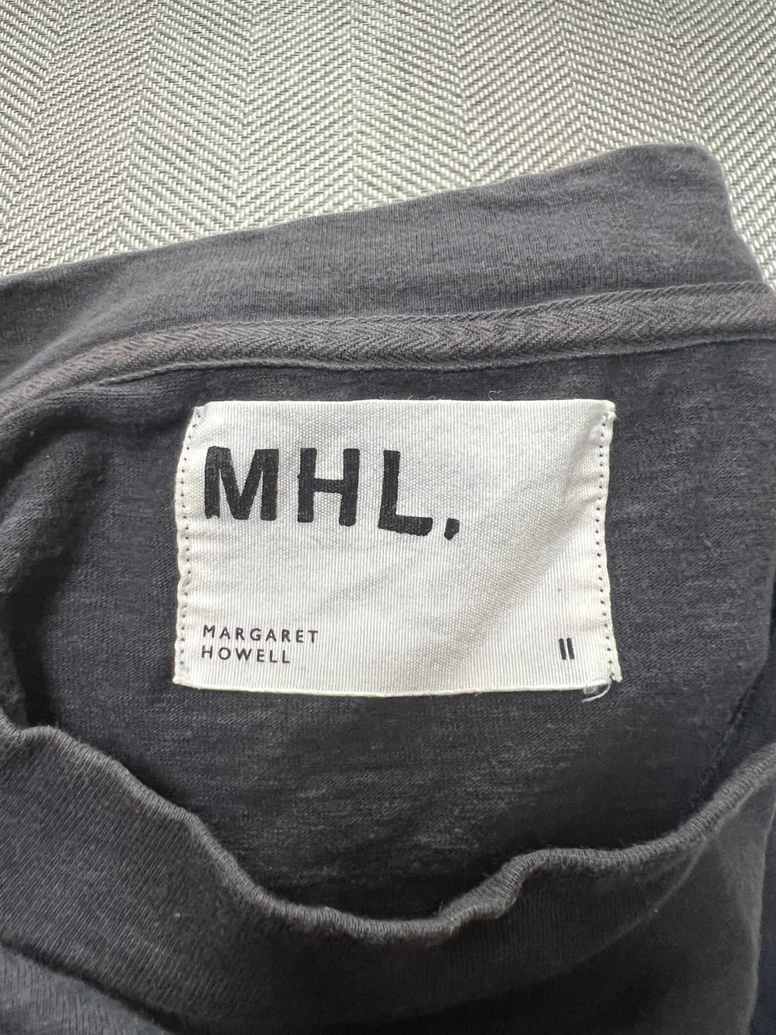 마가렛호웰 MHL 블랙 긴팔티 정품 상품이미지3