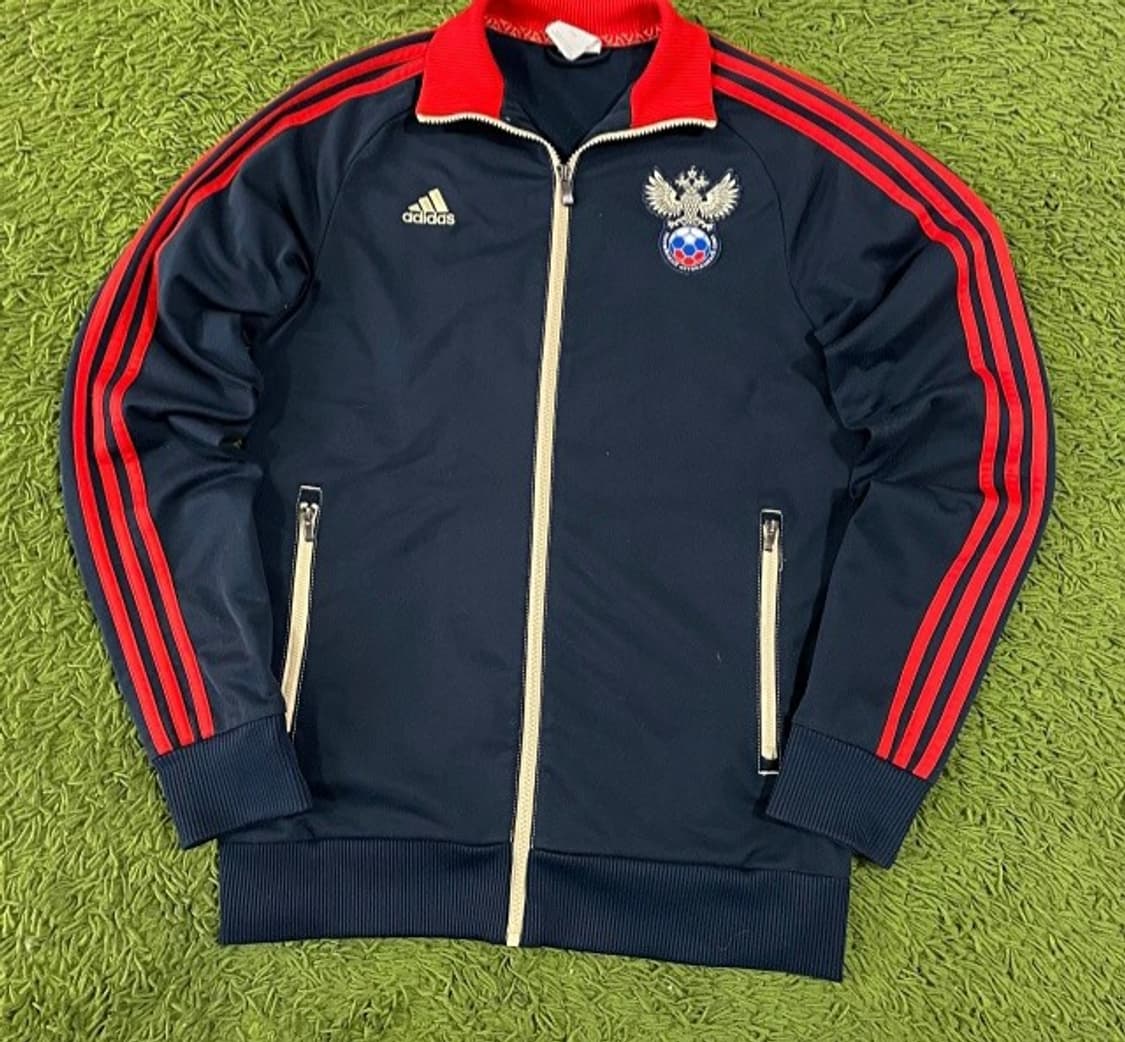 아디다스 러시아 네이비 레드 트랙탑 져지집업 90~95 상품이미지1