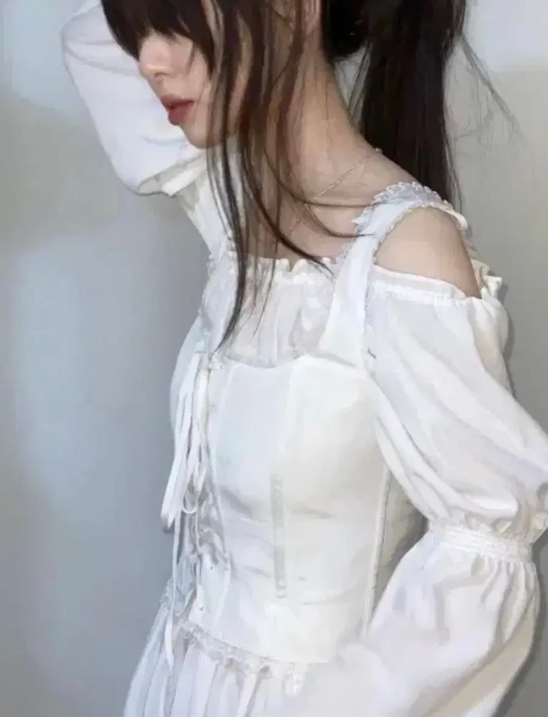 fletta 플레따 54 코르셋 + 드레스 M사이즈 셋업 상품이미지4