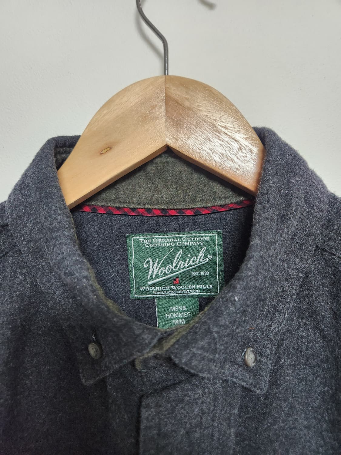 울리치WoolRich 플란넬 셔츠  M - S214 상품이미지5
