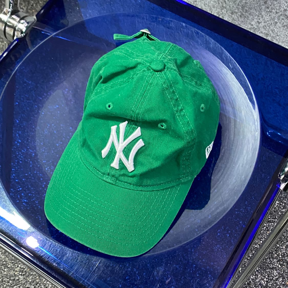 뉴에라 뉴욕양키스 그린 볼캡 B4374  상품이미지2